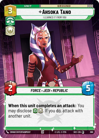 Ahsoka Tano - I Learned It from You (Hyperspace) (360) (360) [Secrets of Power]