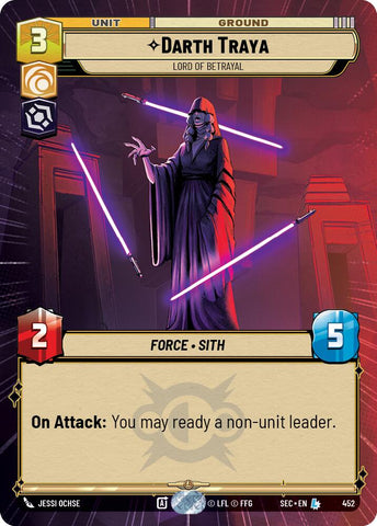 Darth Traya - Lord of Betrayal (Hyperspace) (452) (452) [Secrets of Power]