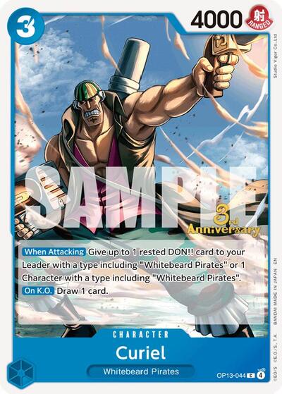 Curiel - (OP13-044) - Carrying On His Will: 3rd Anniversary Tournament Cards - (Common)