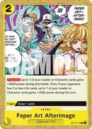 Paper Art Afterimage - (OP13-115) - Carrying On His Will: 3rd Anniversary Tournament Cards - (Common)