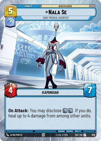 Nala Se - Chief Medical Scientist (Hyperspace Foil) (821) (821) [Secrets of Power]