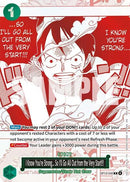 I Know You're Strong... So I'll Go All Out from the Very Start!!! (3rd Anniversary Treasure Campaign Pack) - (OP13-040) - One Piece Promotion Cards - (Rare)