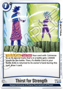 Thirst for Strength [Saiyan's Pride]