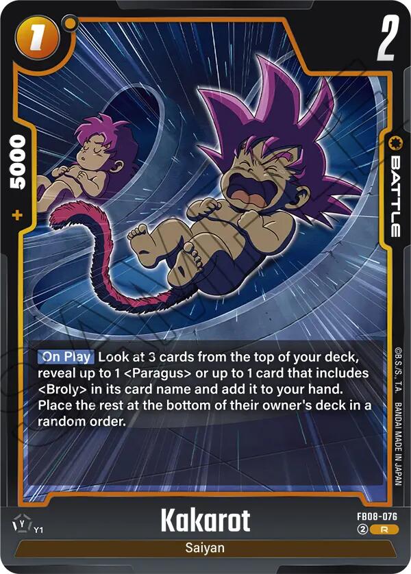 Kakarot (FB08-076) [Saiyan's Pride]