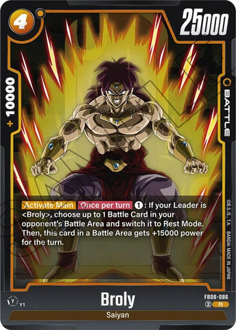 Broly (FB08-086) [Saiyan's Pride]