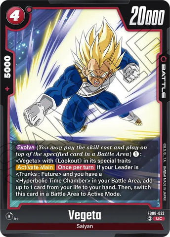 Vegeta (FB08-022) [Saiyan's Pride]