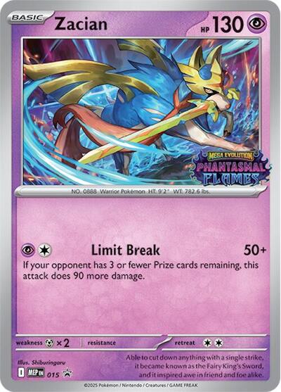 Zacian - (015) - ME: Mega Evolution Promo - (Promo)
