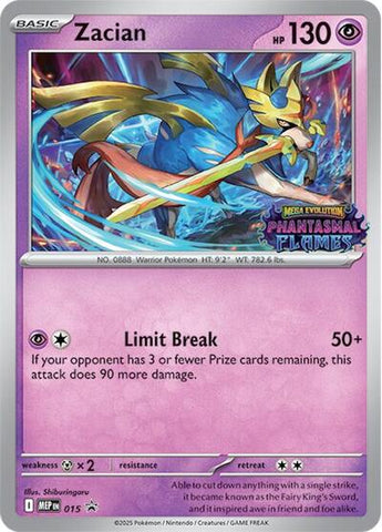 Zacian - (015) - ME: Mega Evolution Promo - (Promo)