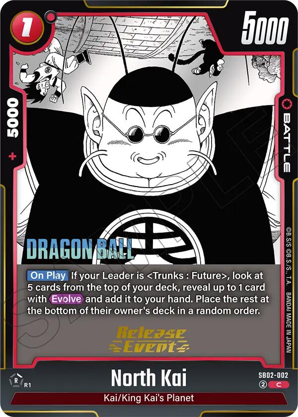 North Kai [Manga Booster 02 Release Event Cards]