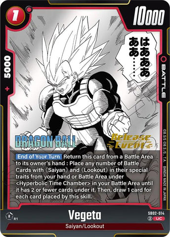 Vegeta (SB02-014) [Manga Booster 02 Release Event Cards]