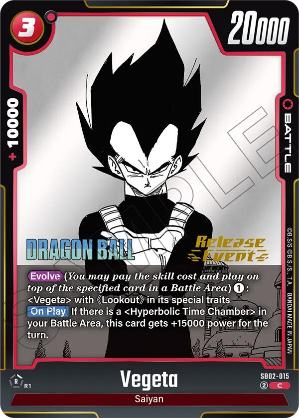 Vegeta (SB02-015) [Manga Booster 02 Release Event Cards]