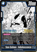 Son Gohan : Adolescence [Manga Booster 02 Release Event Cards]