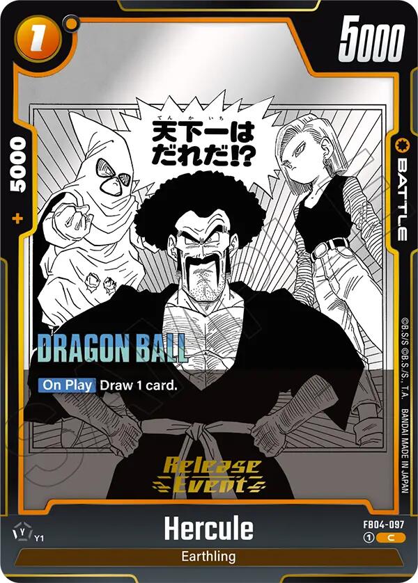 Hercule [Manga Booster 02 Release Event Cards]