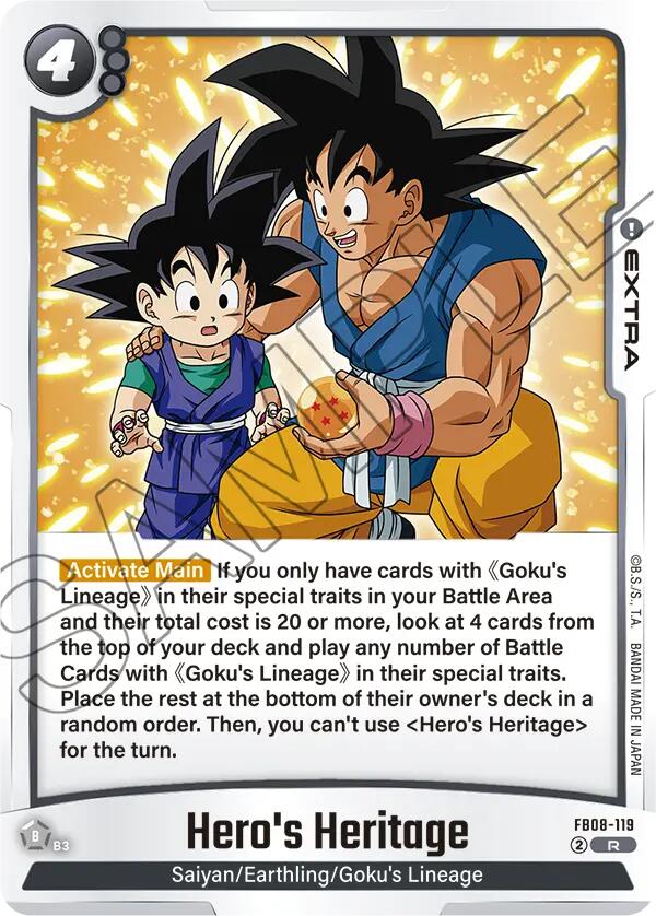 Hero's Heritage [Saiyan's Pride]
