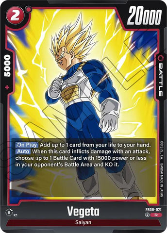 Vegeta (FB08-021) [Saiyan's Pride]
