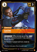 Image for Lucian - Merciless (113/221) (Spiritforged) - Riftbound: League of Legends Trading Card Game