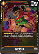 Paragus (FB08-082) [Saiyan's Pride]