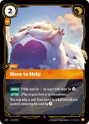 Image for Here to Help (111/221) (Spiritforged) - Riftbound: League of Legends Trading Card Game