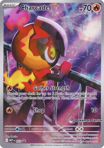 Charcadet (Pokemon Center Exclusive) - (022) - ME: Mega Evolution Promo - (Promo)