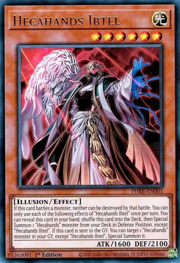 Image for Hecahands Ibtel (PHRE-EN001) (Phantom Revenge) - YuGiOh