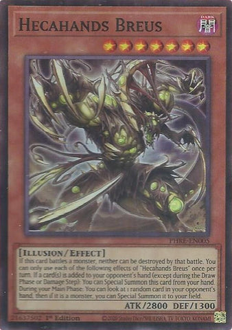 Image for Hecahands Breus (Super Rare) (PHRE-EN005) (Phantom Revenge) - YuGiOh