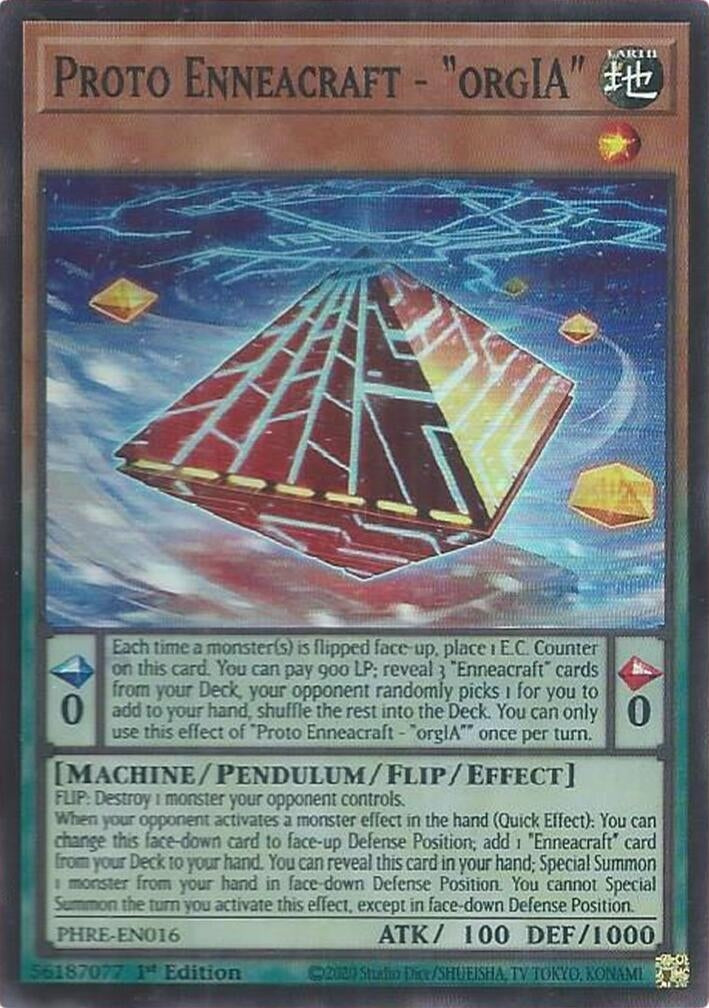 Image for Proto Enneacraft - "orgIA" (Super Rare) (PHRE-EN016) (Phantom Revenge) - YuGiOh
