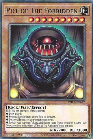 Image for Pot of The Forbidden (PHRE-EN027) (Phantom Revenge) - YuGiOh