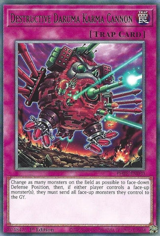 Image for Destructive Daruma Karma Cannon (PHRE-EN030) (Phantom Revenge) - YuGiOh