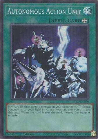 Image for Autonomous Action Unit (Super Rare) (PHRE-EN050) (Phantom Revenge) - YuGiOh
