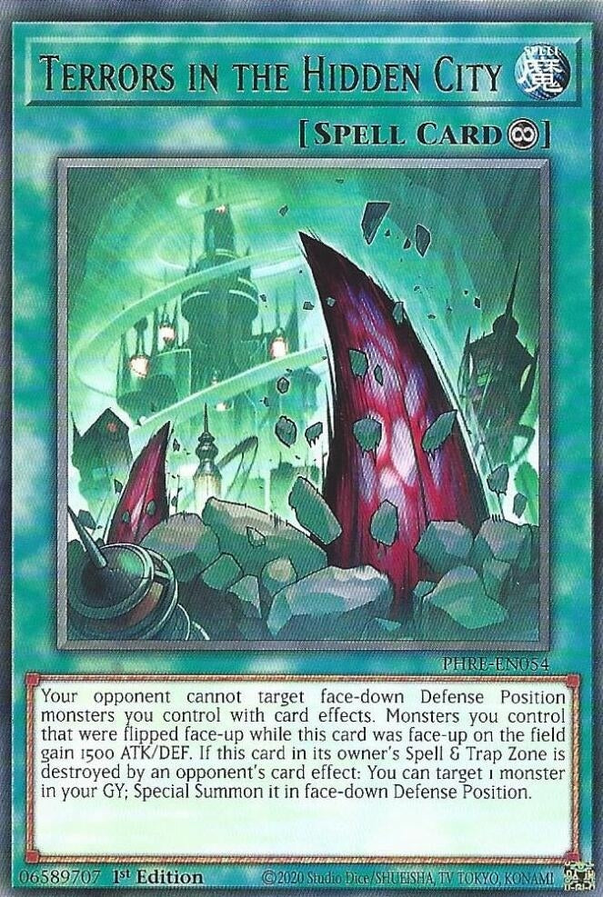 Image for Terrors in the Hidden City (PHRE-EN054) (Phantom Revenge) - YuGiOh