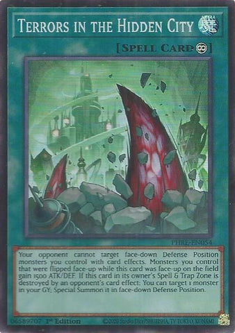 Image for Terrors in the Hidden City (Super Rare) (PHRE-EN054) (Phantom Revenge) - YuGiOh