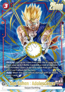 Son Gohan : Adolescence (FB08-012) (Alternate Art) [Saiyan's Pride]