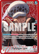 Image for Trafalgar Law - OP14-001 (Alternate Art) (OP14-001) (The Azure Sea's Seven) - One Piece Card Game