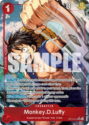 Monkey.D.Luffy - (OP14-013) - The Azure Sea's Seven - (Super Rare)