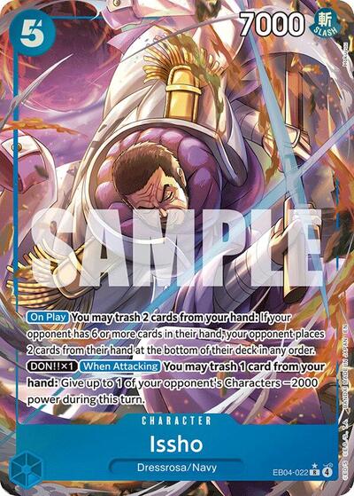 Issho - (EB04-022) - The Azure Sea's Seven - (Rare)