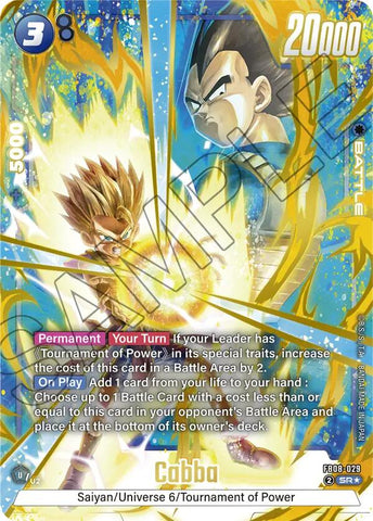 Cabba (FB08-029) (Alternate Art) [Saiyan's Pride]