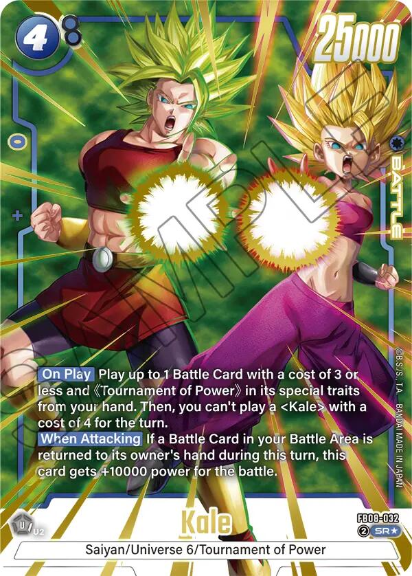 Kale (FB08-032) (Alternate Art) [Saiyan's Pride]