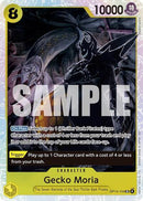 Gecko Moria - (OP14-104) - The Azure Sea's Seven - (Super Rare)