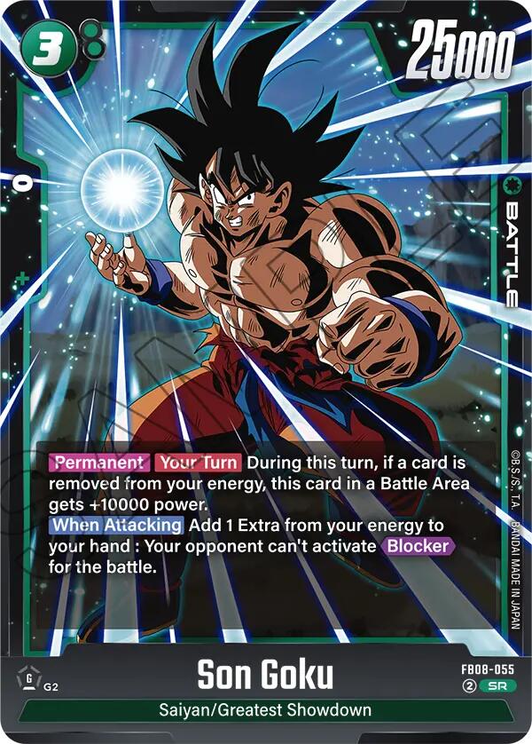 Son Goku (FB08-055) [Saiyan's Pride]