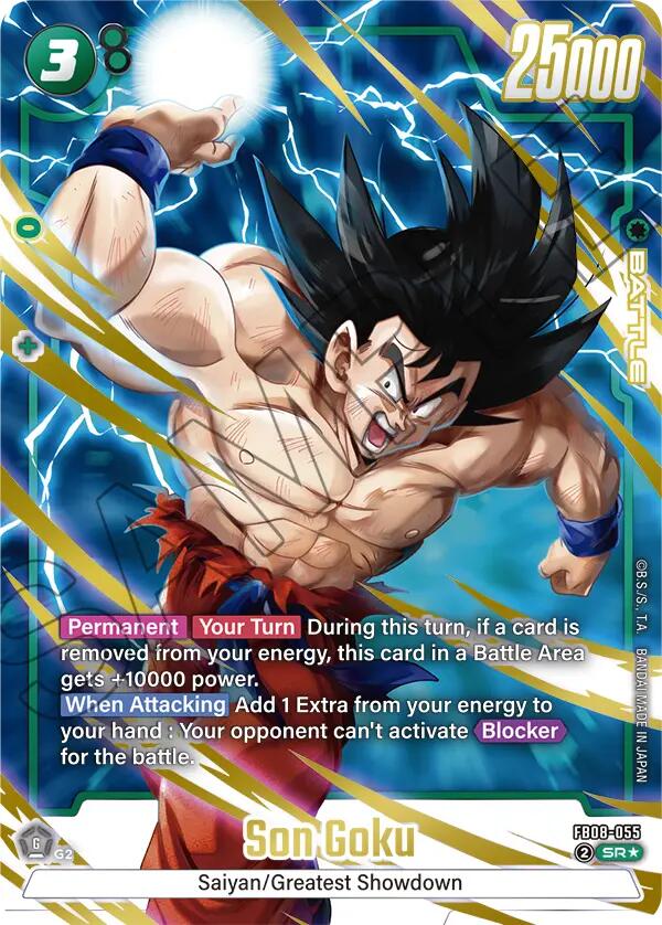 Son Goku (FB08-055) (Alternate Art) [Saiyan's Pride]