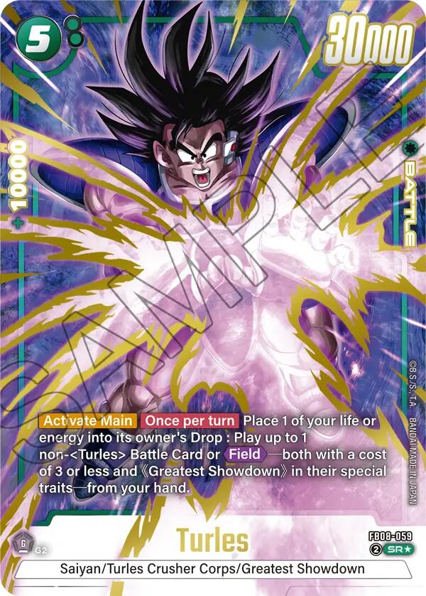 Turles (FB08-059) (Alternate Art) [Saiyan's Pride]