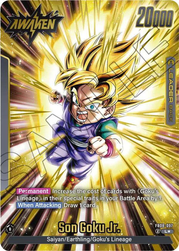 Son Goku Jr. (FB08-097) (Alternate Art) [Saiyan's Pride]