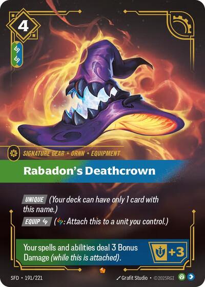 Rabadon's Deathcrown (191/221) (Spiritforged) (Epic)