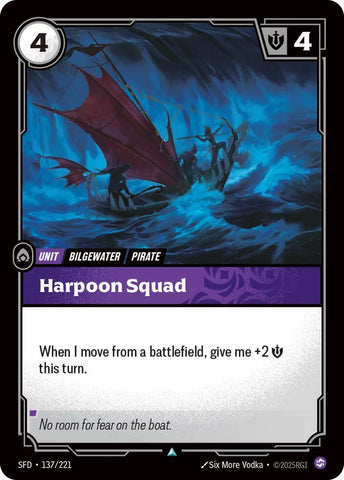 Image for Harpoon Squad (137/221) (Spiritforged) - Riftbound: League of Legends Trading Card Game