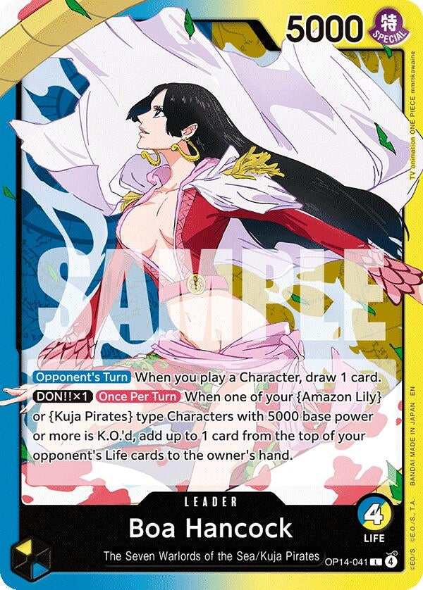 Image for Boa Hancock - OP14-041 (OP14-041) (The Azure Sea's Seven) - One Piece Card Game