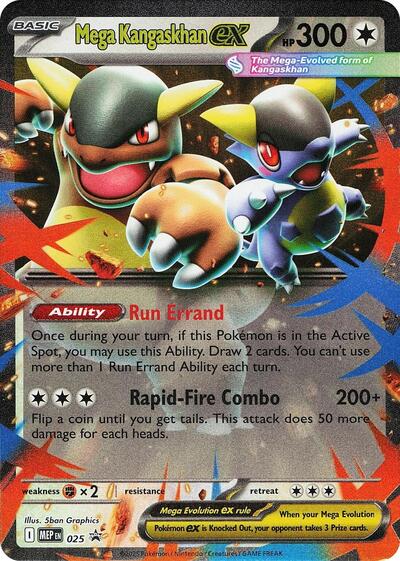 Mega Kangaskhan ex - (025) - ME: Mega Evolution Promo - (Promo)