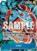 Jinbe - (OP14-049) - The Azure Sea's Seven - (Super Rare)