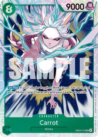 Carrot - (EB04-013) - The Azure Sea's Seven - (Super Rare)