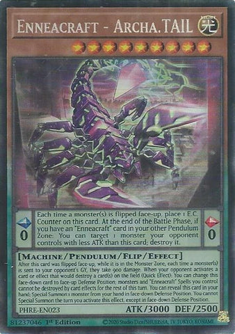 Image for Enneacraft - Archa.TAIL (CR) (PHRE-EN023) (Phantom Revenge) - YuGiOh