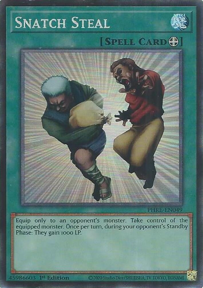 Image for Snatch Steal (CR) (PHRE-EN049) (Phantom Revenge) - YuGiOh